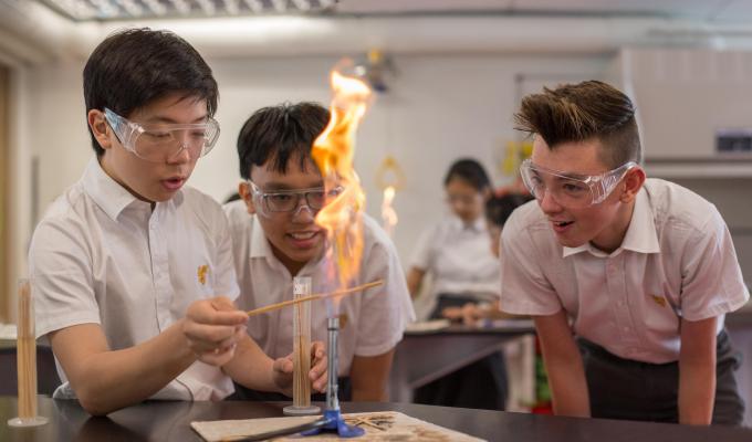 Science 1 - remove asian boy on the left